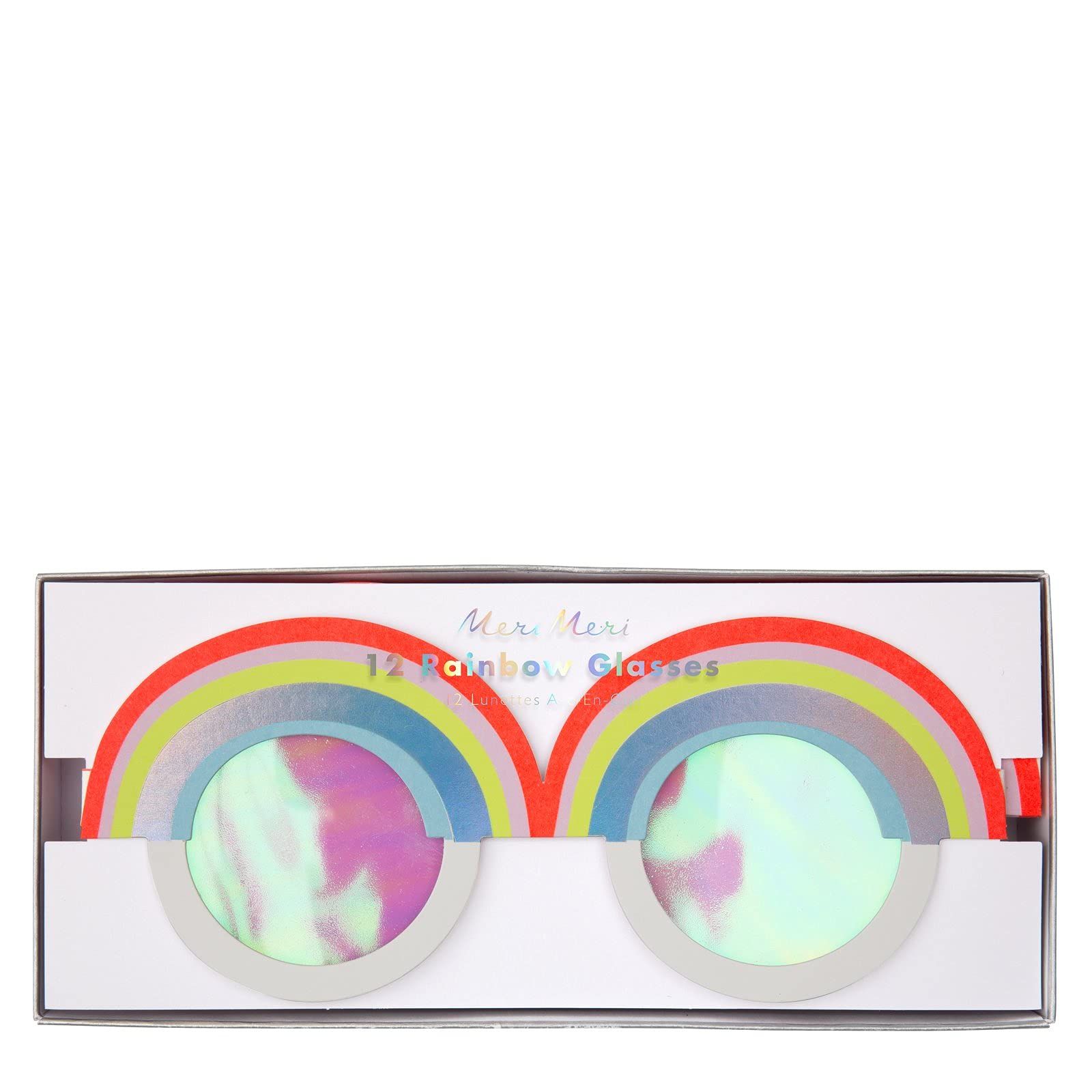 Meri Meri Rainbow Paper Glasses | Amazon (US)