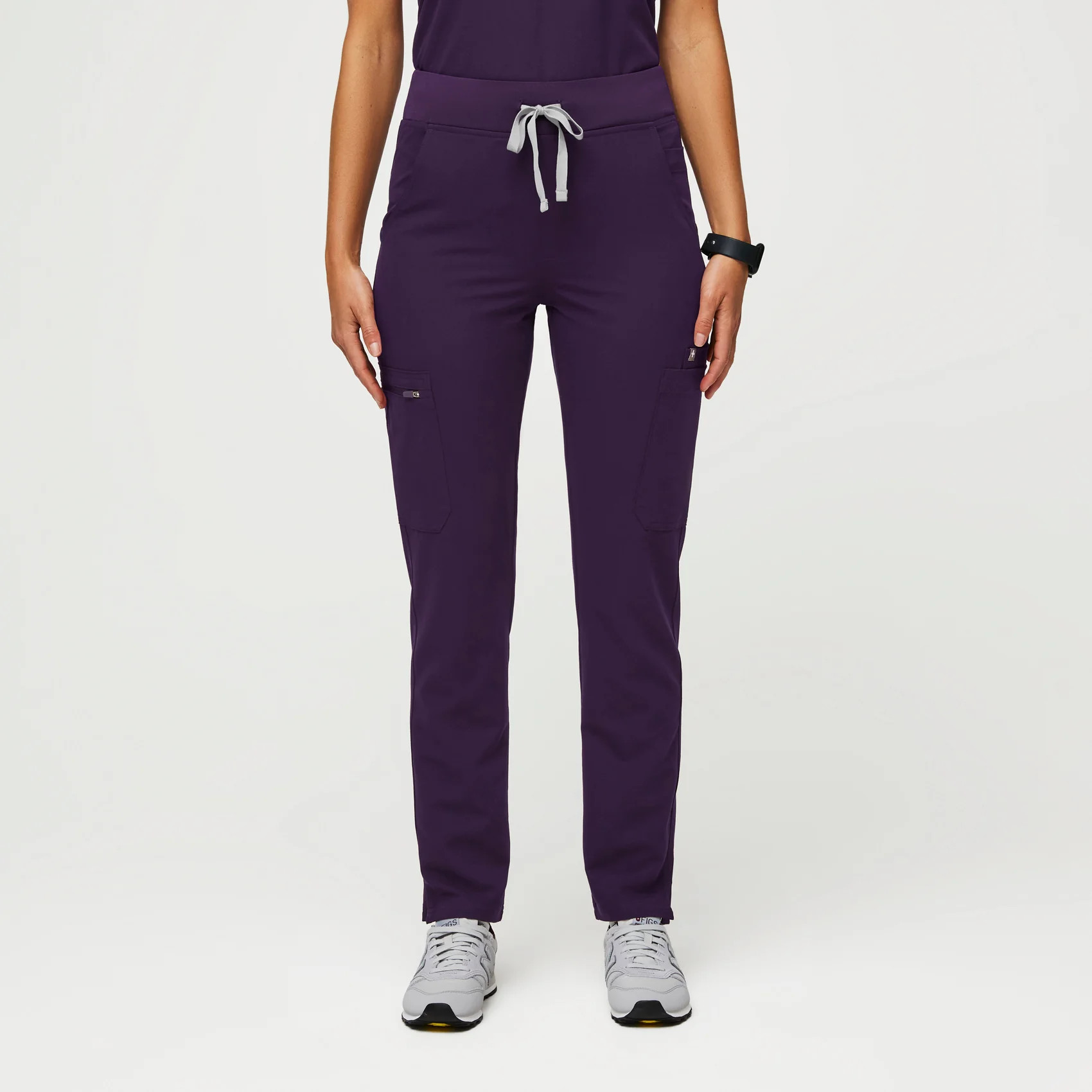Women’s High Waisted Yola Skinny Scrub Pants™ - Purple Jam · FIGS | FIGS