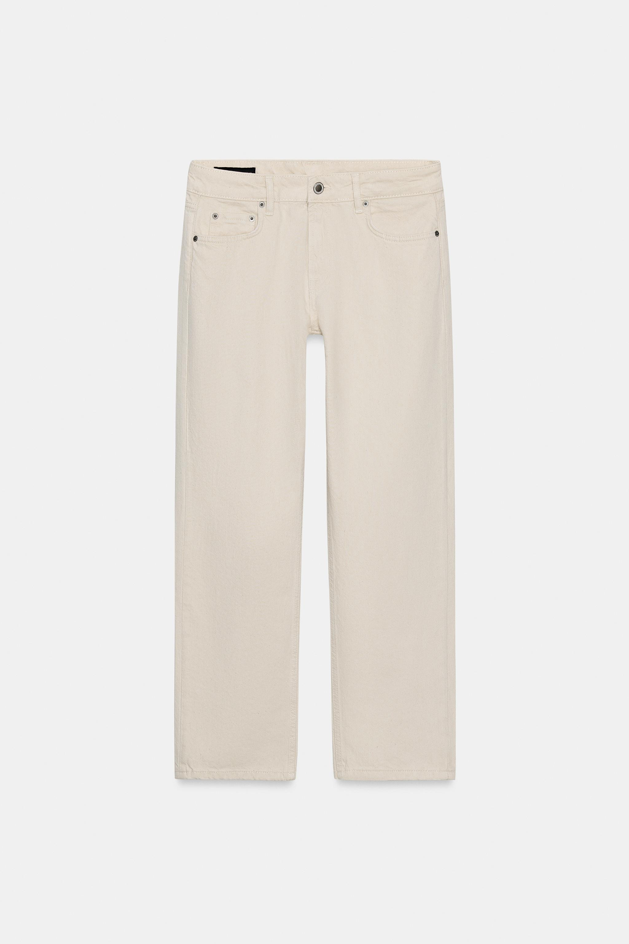 ZW COLLECTION MID-RISE CIGARETTE JEANS | Zara US