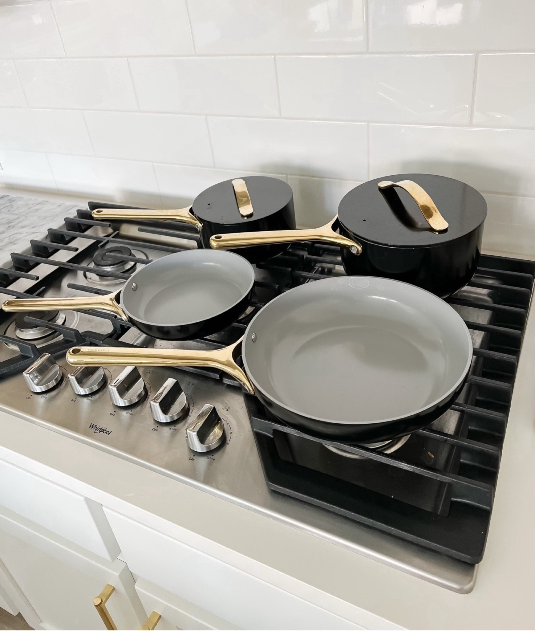 My favorite nontoxic nonstick cookware ! We couldn’t be happier with these pots and pans. Love how easy they are to use and clean. Plus they can go into the oven! 

#LTKHome