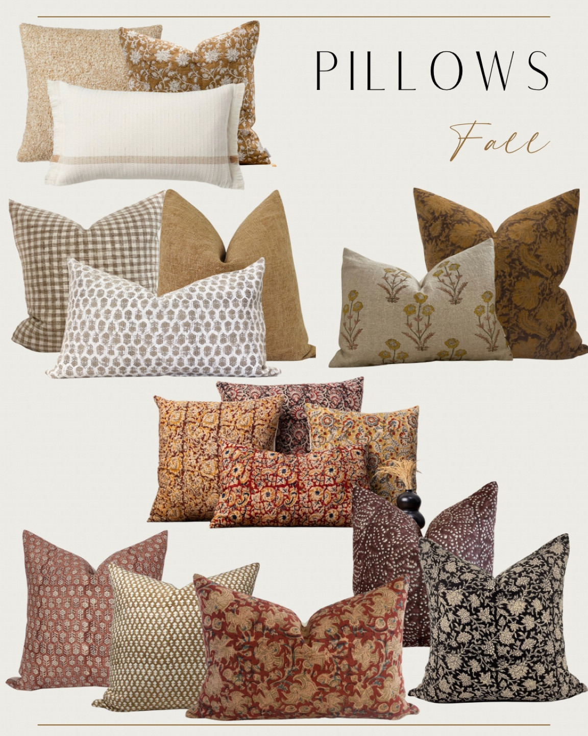 My favorite fall pillows. Throw pillows 

#LTKhome #LTKSeasonal