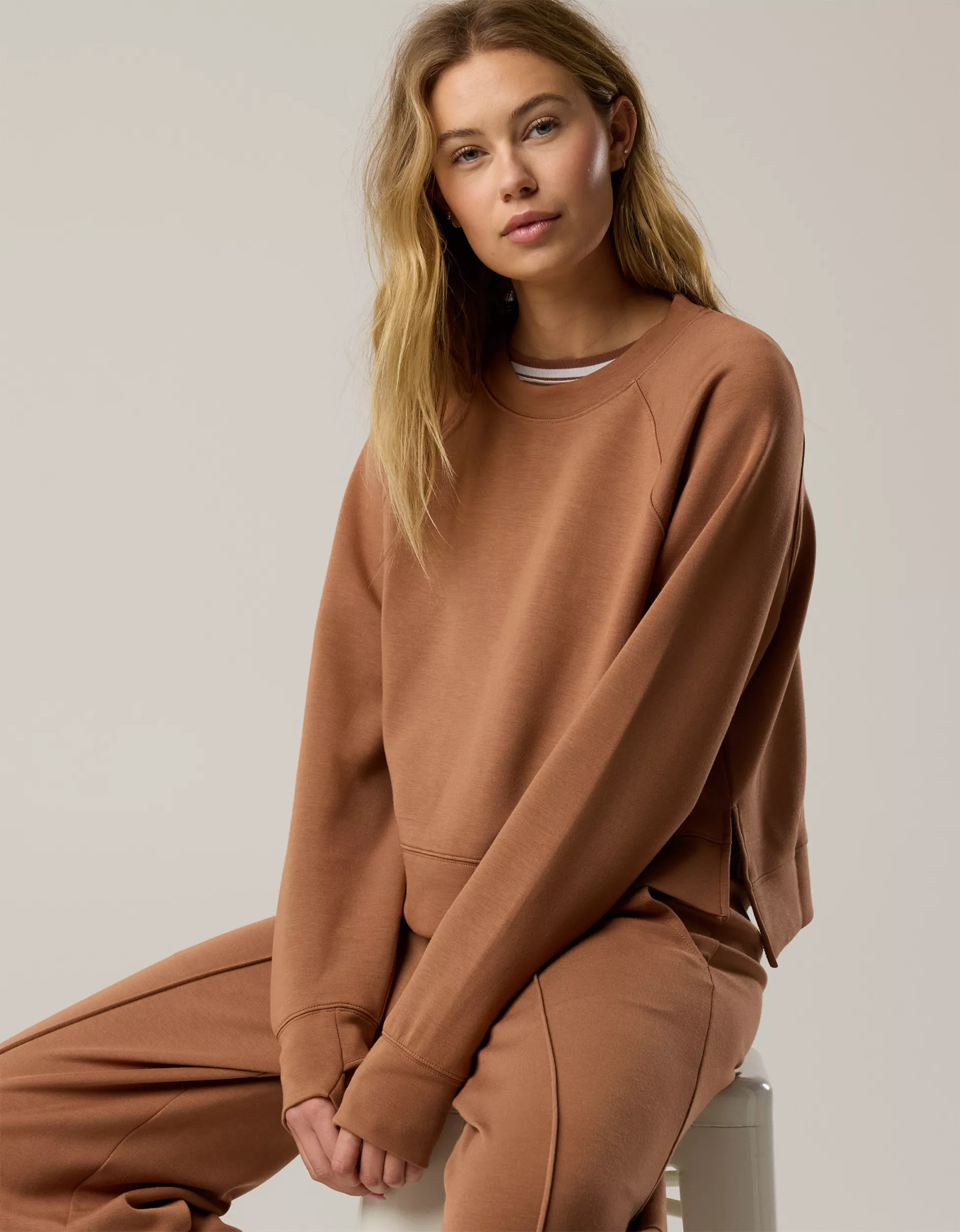 OFFLINE By Aerie ChillUp Crewneck Sweatshirt | Aerie