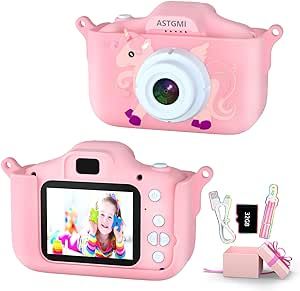 Kids Camera,Upgrade HD Digital Camera for Toddlers, Kid Camera Toys for 5 Year Old Girls Boys, Ch... | Amazon (US)