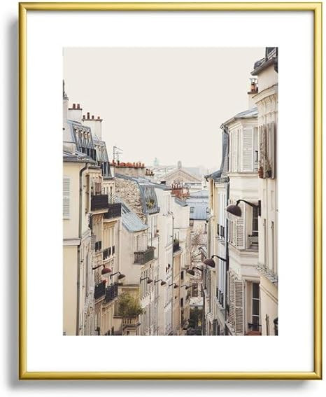 Society6 Montmartre Mon Amour - Paris Photography Framed Art Print - Modern Wall Decor by Eye Poe... | Amazon (US)