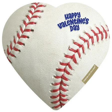 Elmer Chocolate Assorted Chocolate Sports Ball Baseball Heart 2oz 5 Pieces | Walmart (US)