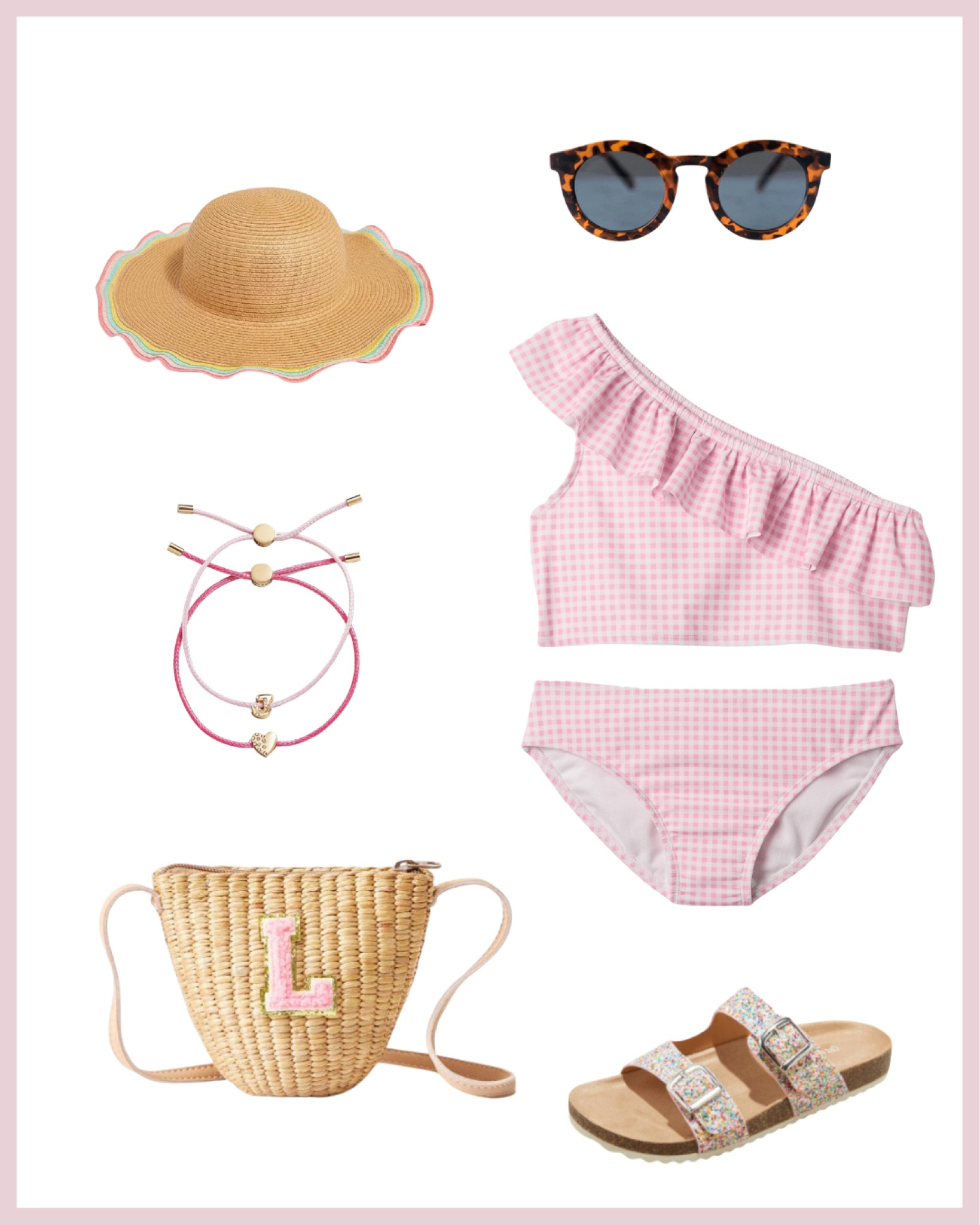 Cute swim outfit idea for girls, spring break outfit for girls 

#LTKfindsunder50 #LTKkids #LTKswim