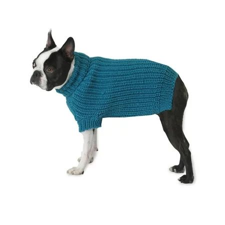 Morgan's Fisherman Blue Dog Sweater - Large | Walmart (US)