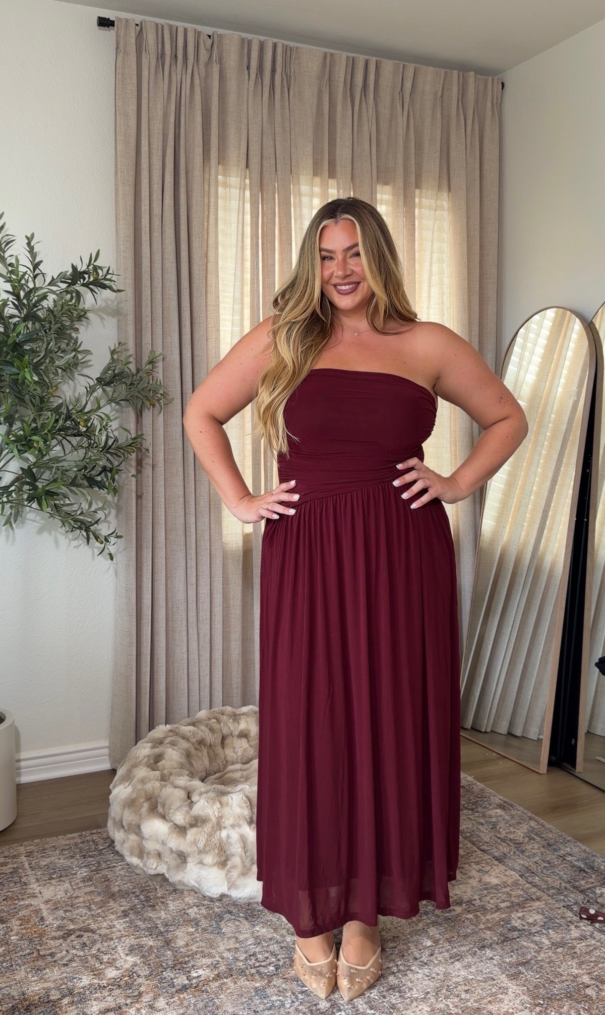 chic & affordable wedding guest dress 🩷 wearing this dress in an xl!

#LTKMidsize #LTKTall #LTKWedding