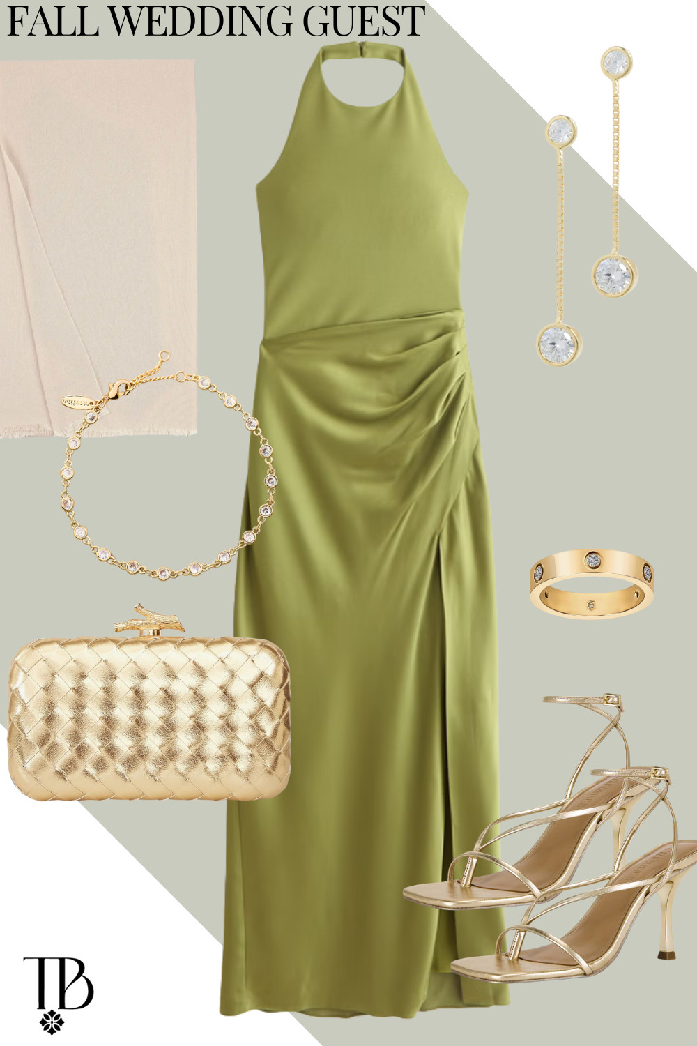 Effortlessly chic and timeless, this satin halter gown is the perfect choice for a formal fall wedding. Paired with delicate gold accessories, strappy heels, and a statement clutch, it strikes the ideal balance of elegance and modern sophistication. ✨ Whether you’re attending a grand ballroom celebration or an elegant evening affair, this look is sure to turn heads. 

#FormalWeddingGuest #FallWeddingStyle #EveningElegance #LTKWedding #WeddingOutfit #OOTN

 

 #LTKSeasonal #LTKParties #LTKWedding