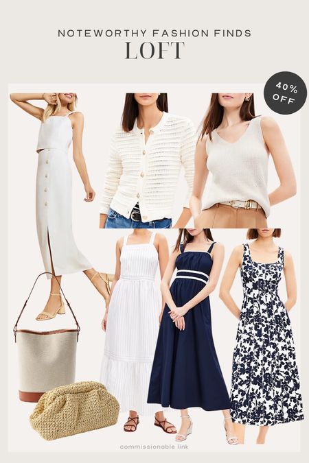 Noteworthy Spring fashion finds from LOFT 

Spring outfit
Spring dresses 

#LTKSeasonal