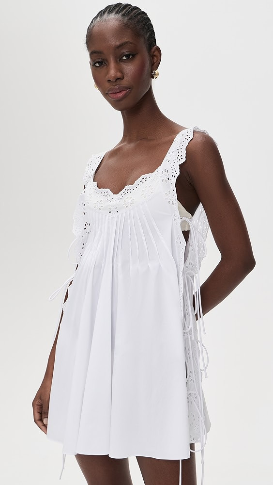 Lucilla Eyelet Mini Dress | Shopbop