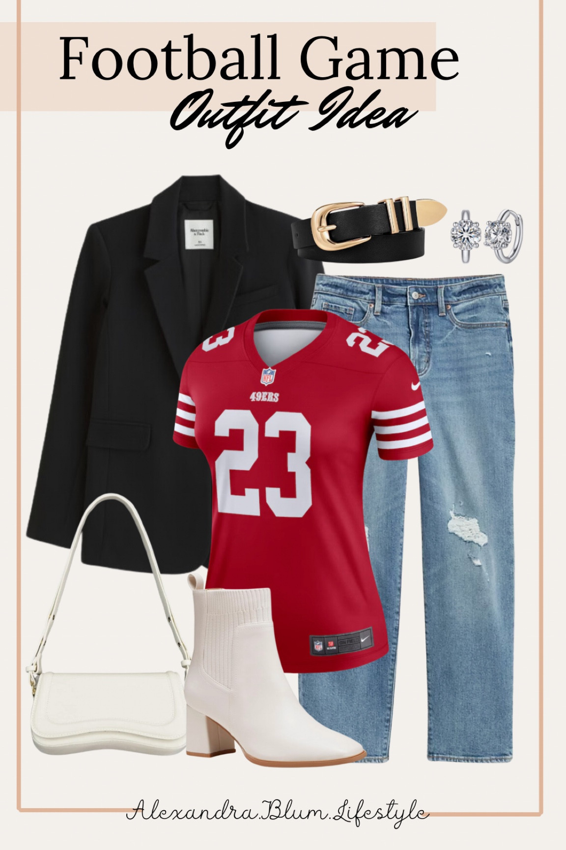 NFL football jersey game outfit idea! Football jersey outfits! Football game outfit idea! Fall outfit idea! Fall outfits

#LTKFindsUnder100 #LTKStyleTip #LTKWorkwear