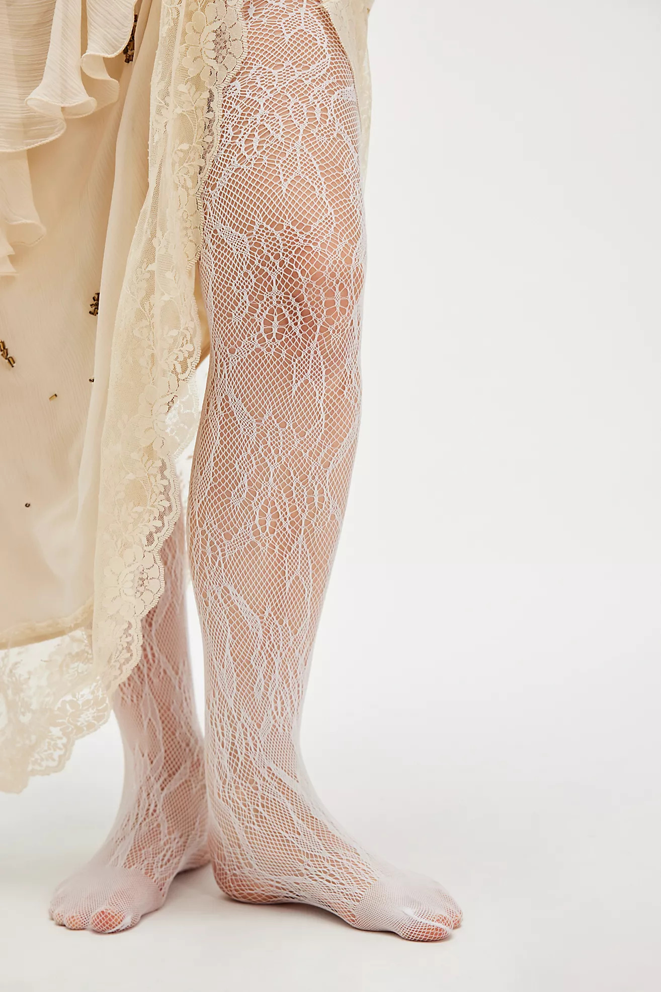Limitless Lace Tights | Free People (UK)
