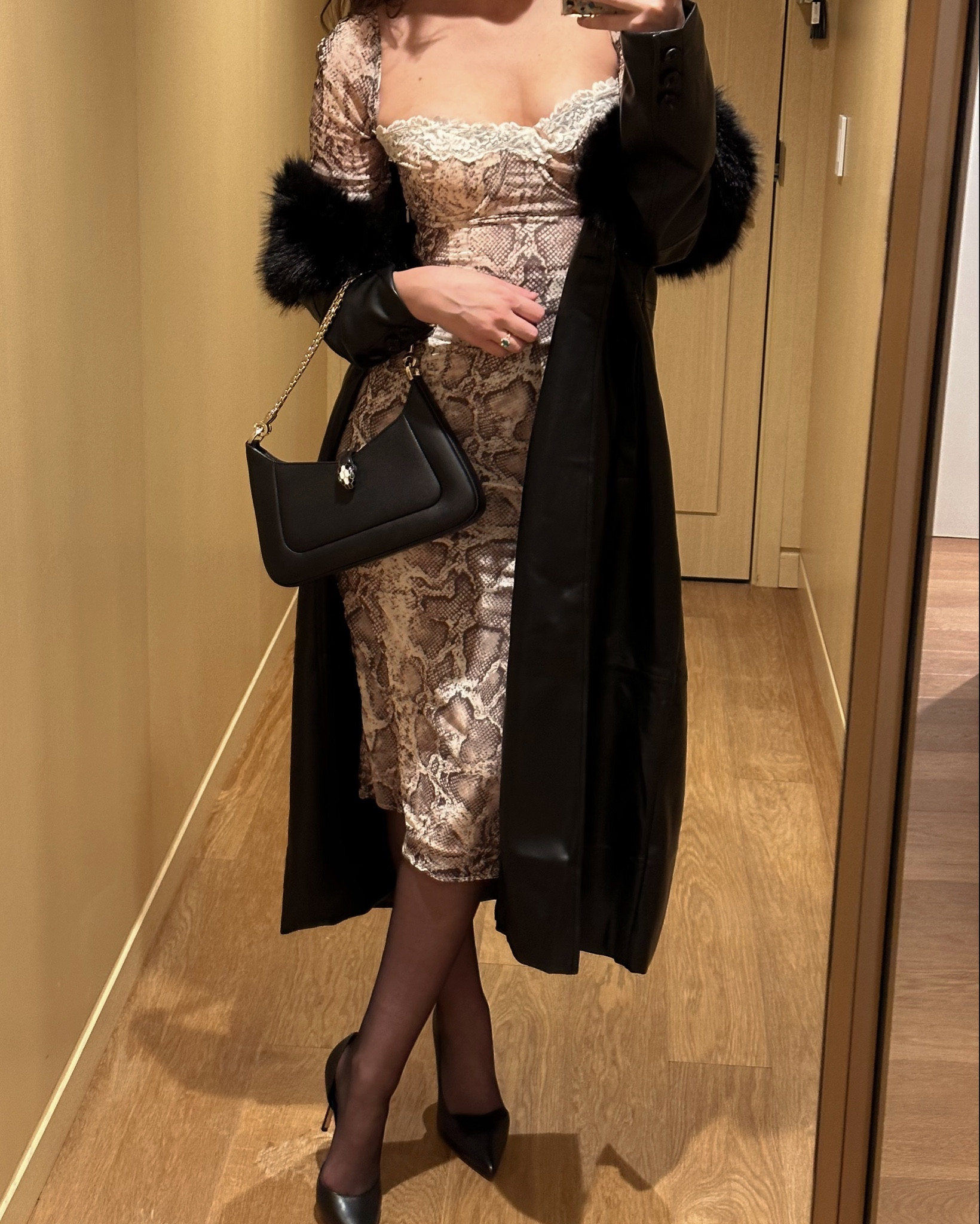 Year of the Snake 

House of CB - Bvlgari - Nine West - winter fashion - snake print dress - leather - winter dress - winter date night 


#LTKItBag #LTKSeasonal