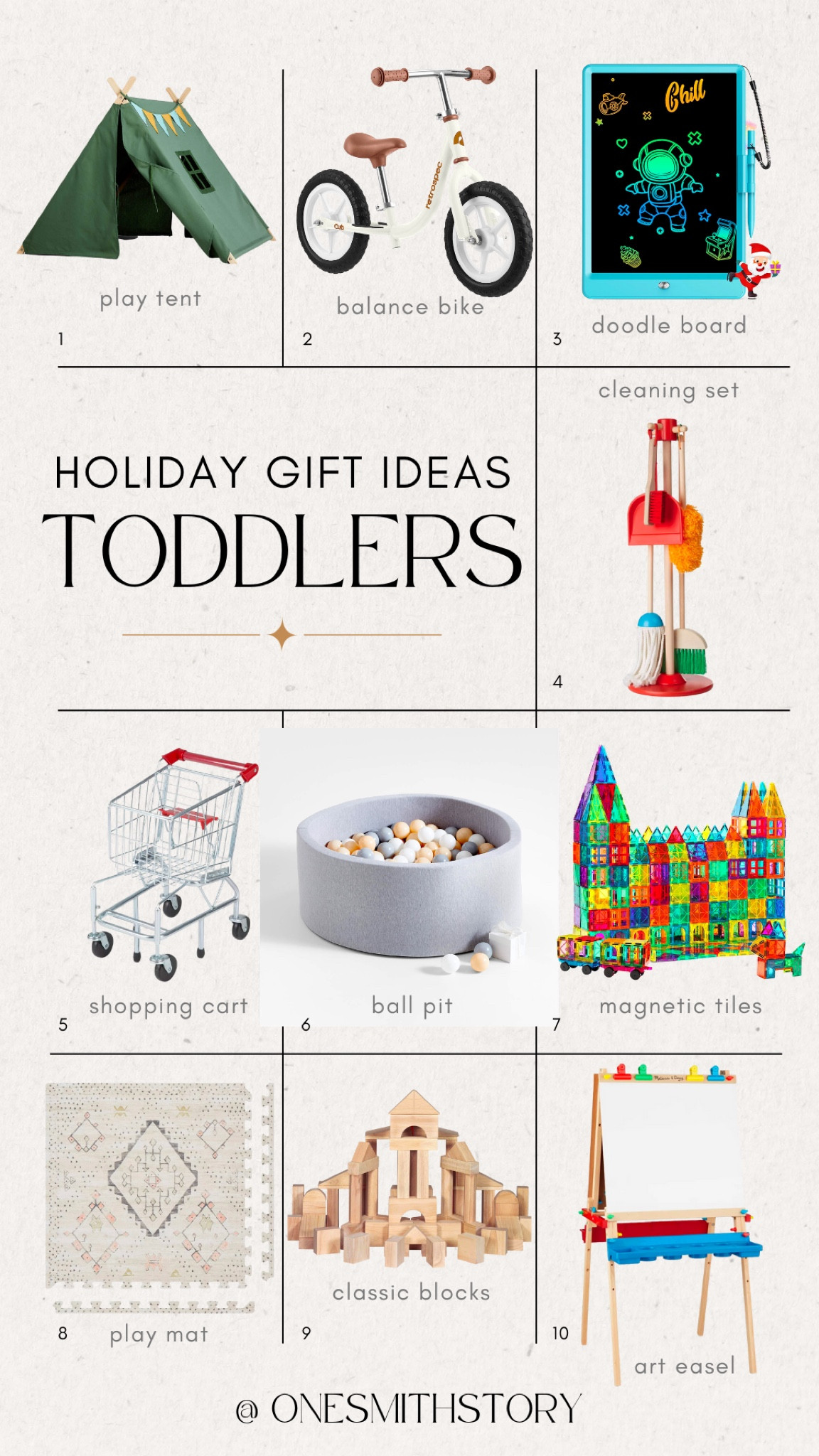 Gifts for toddlers, gifts for little ones 
and classic presents for kids

#LTKGiftGuide #LTKkids #LTKfamily