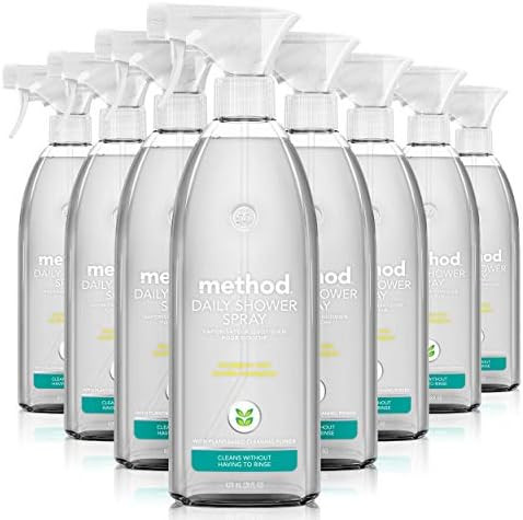 Method Daily Shower Cleaner Spray, Plant-Based & Biodegradable Formula, Spray and Walk Away - No ... | Amazon (US)