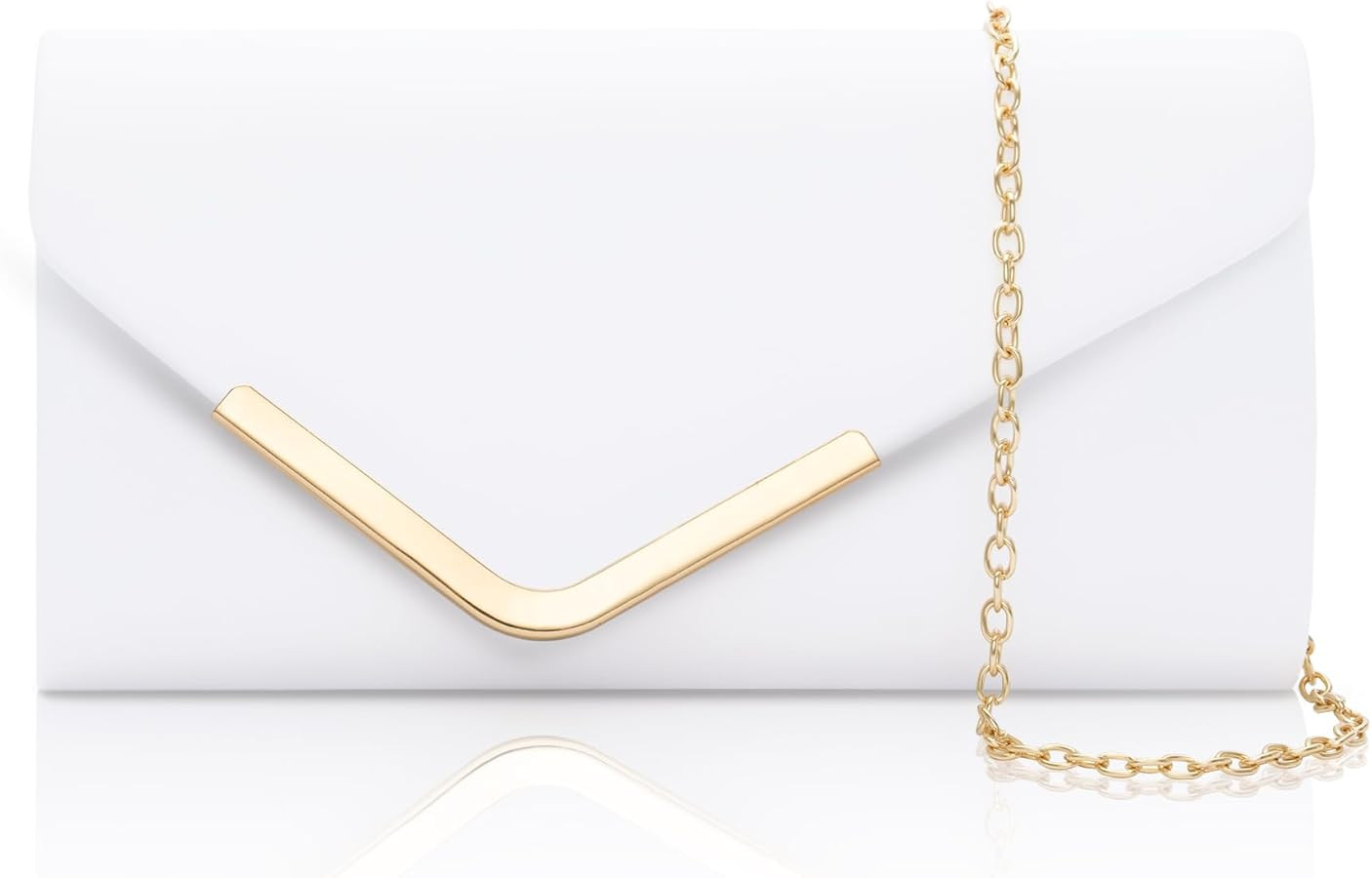 Larcenciel Clutch Purses for Women, Shiny Sequin Envelope Clutch Evening Bag with Chain, Fashion ... | Amazon (US)