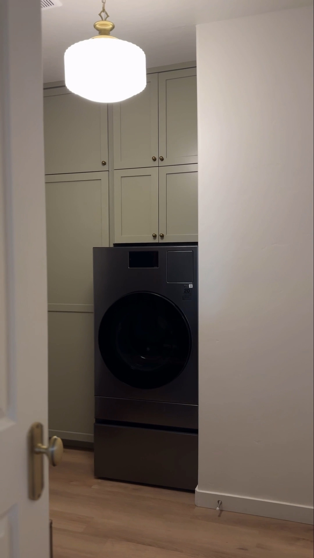 Laundry room, makeover, all in one washer and dryer

#LTKHome #LTKmomlife