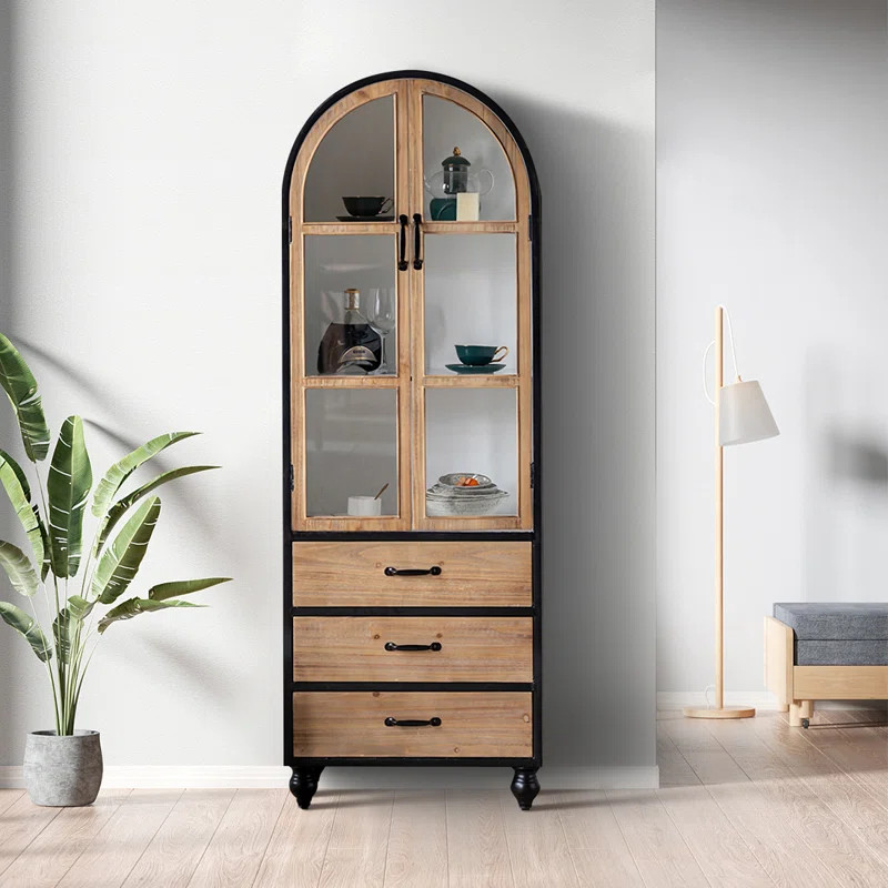 GINATOL 68.5" H x 23.6" W Solid Wood Standard Bookcase | Wayfair | Wayfair North America