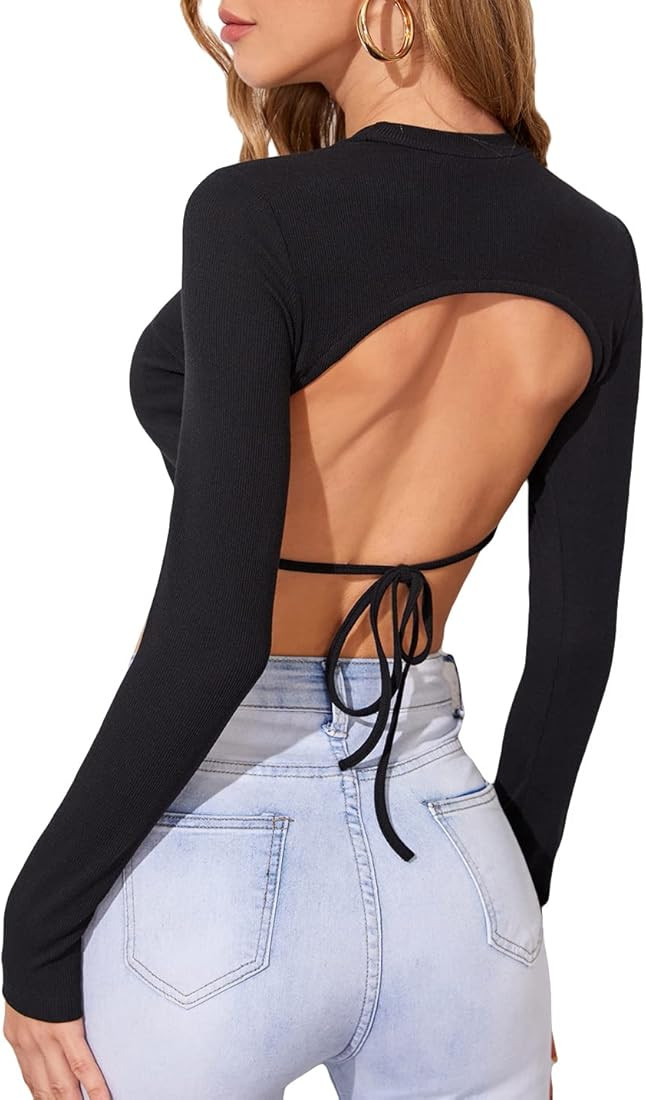 Verdusa womens Round Neck | Amazon (US)