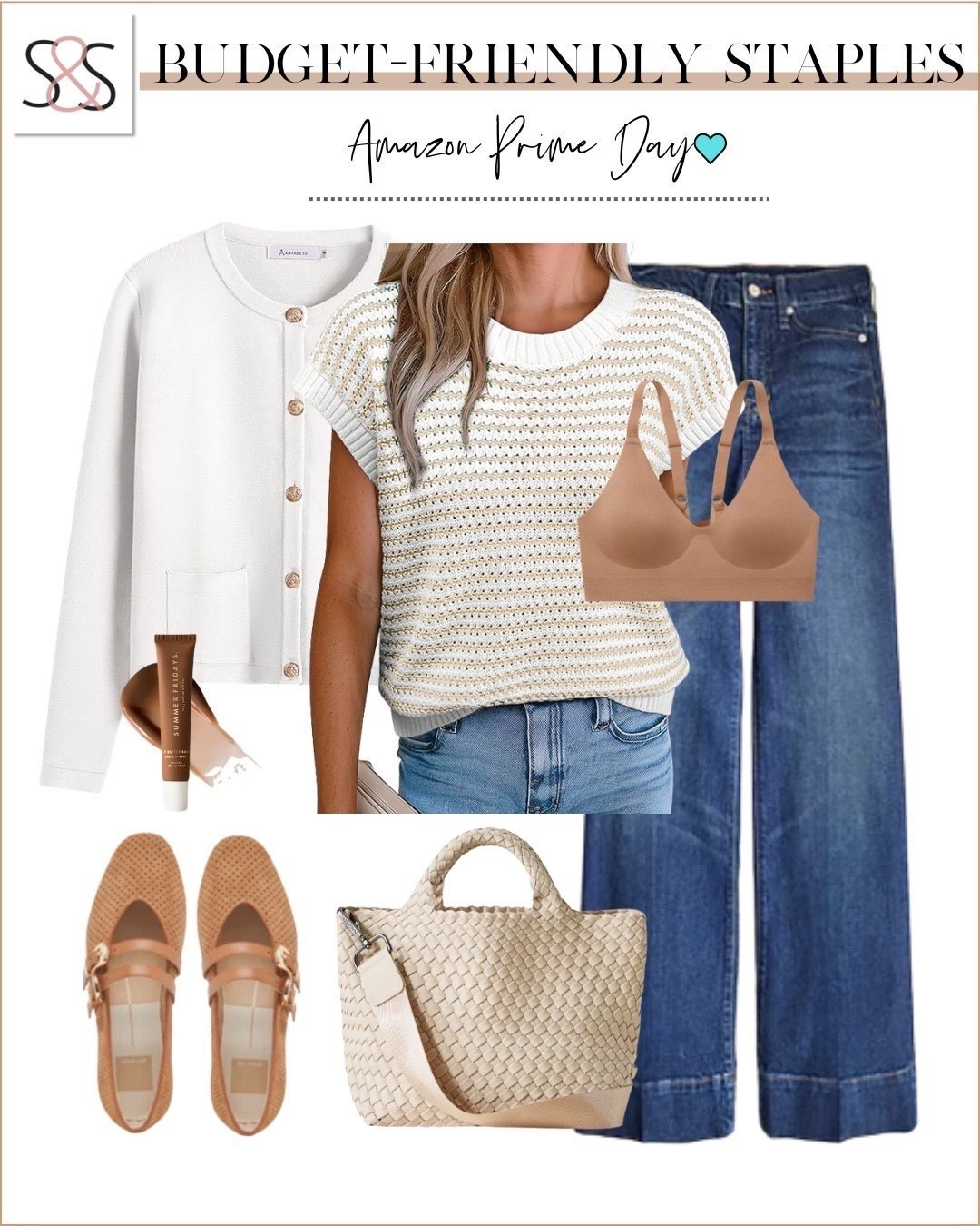 This knit tank is a standout layering piece. It works solo or under a cardigan for cooler mornings.

Sunsets and Stilettos Amazon Prime Day outfit ideas knit tanks and jeans transitional style

#LTKOver40 #LTKSeasonal #LTKootd