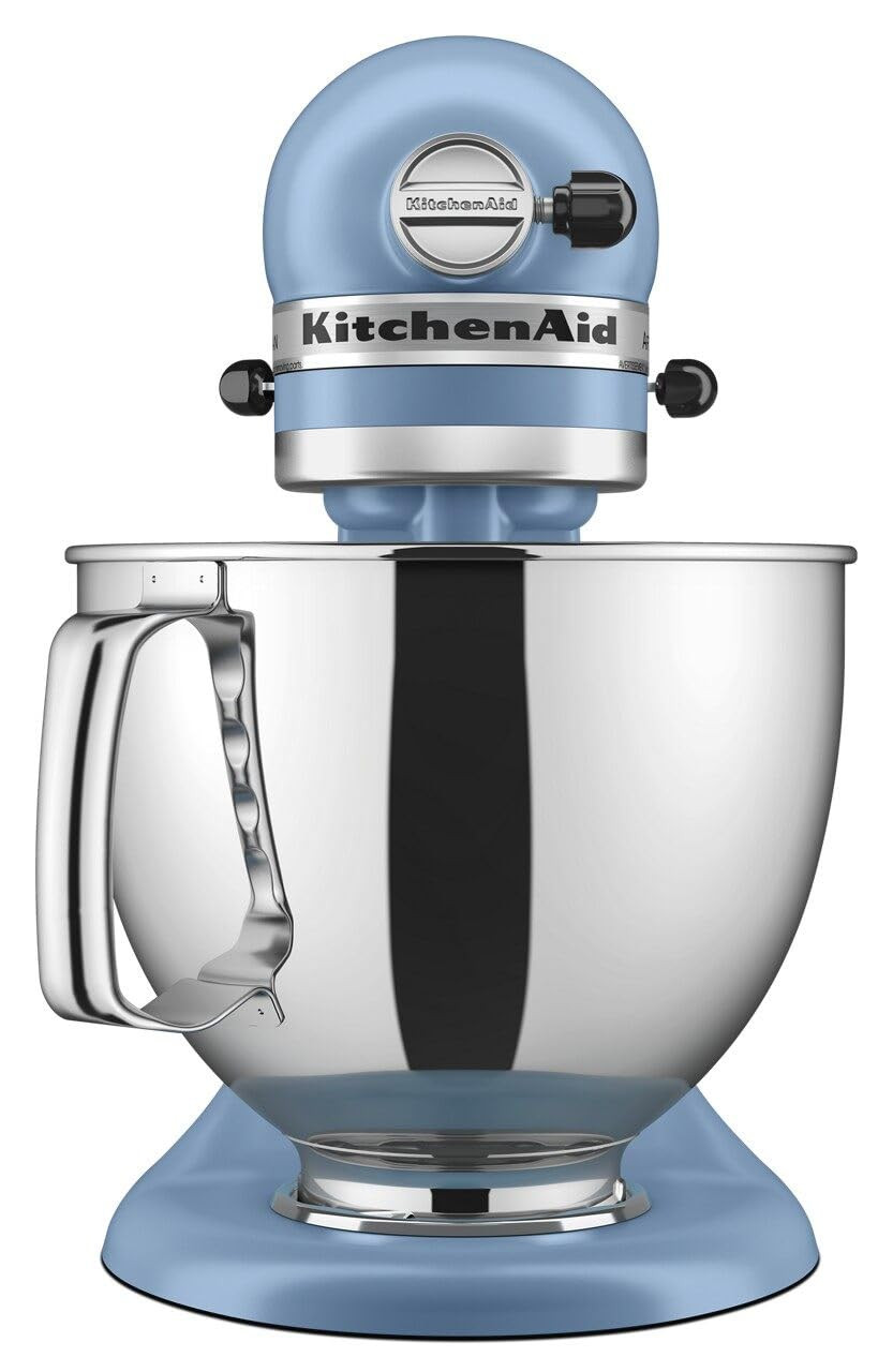 KitchenAid Artisan Series 5 Quart Tilt Head Stand Mixer with Pouring Shield KSM150PS, Blue Velvet | Amazon (US)