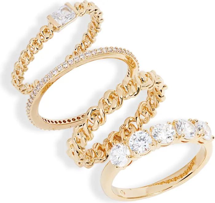 Zoe Set of 4 Stacking Rings | Nordstrom