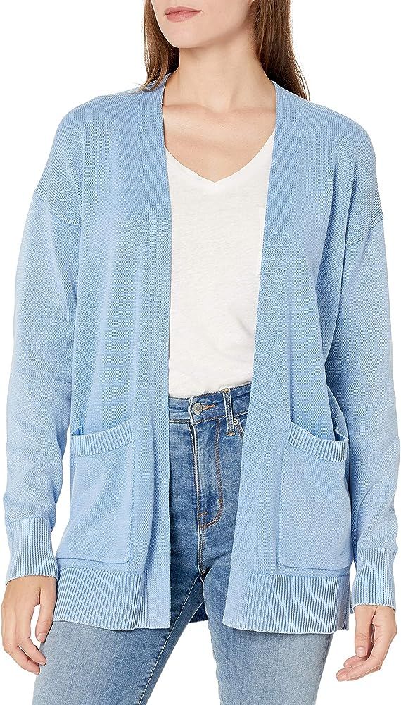 Goodthreads Women's Mineral Wash Open Cardigan Sweater | Amazon (US)