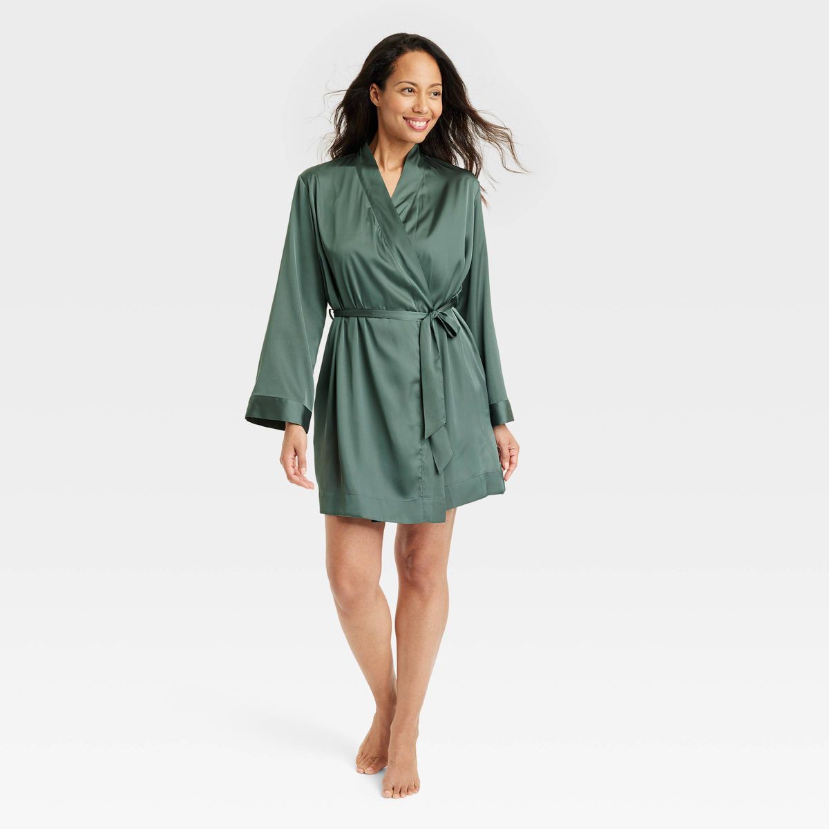 Women's Satin Robe - Stars Above™ | Target