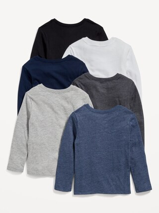 Unisex Solid T-Shirt 6-Pack for Toddler | Old Navy (US)