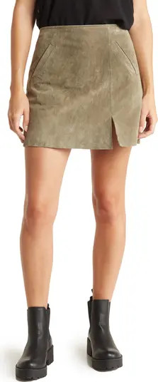 BLANKNYC Real Suede Mini Skirt | Nordstromrack | Nordstrom Rack