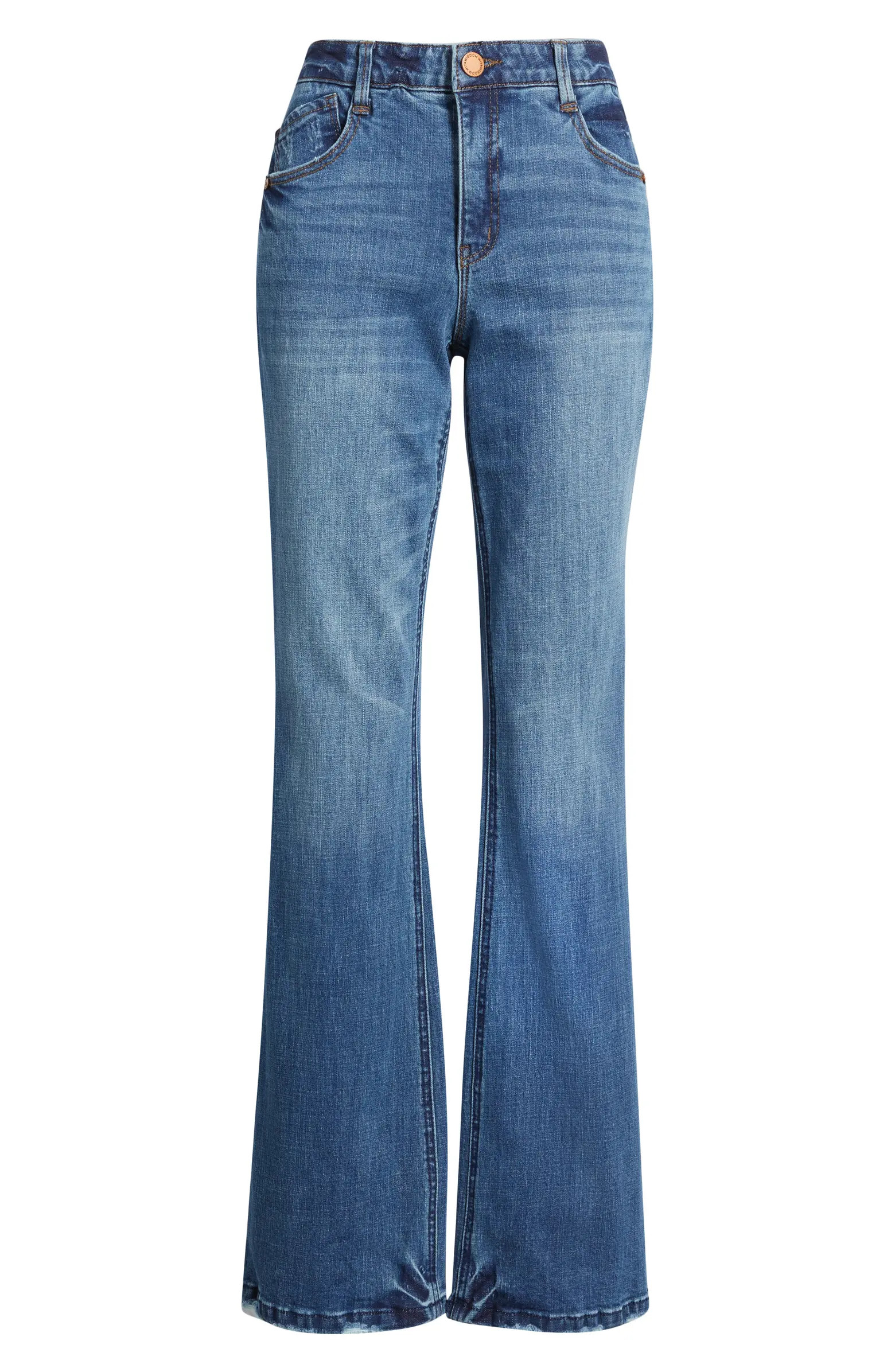 Madison 'Ab'Solution High Waist Itty Bitty Bootcut Jeans | Nordstrom