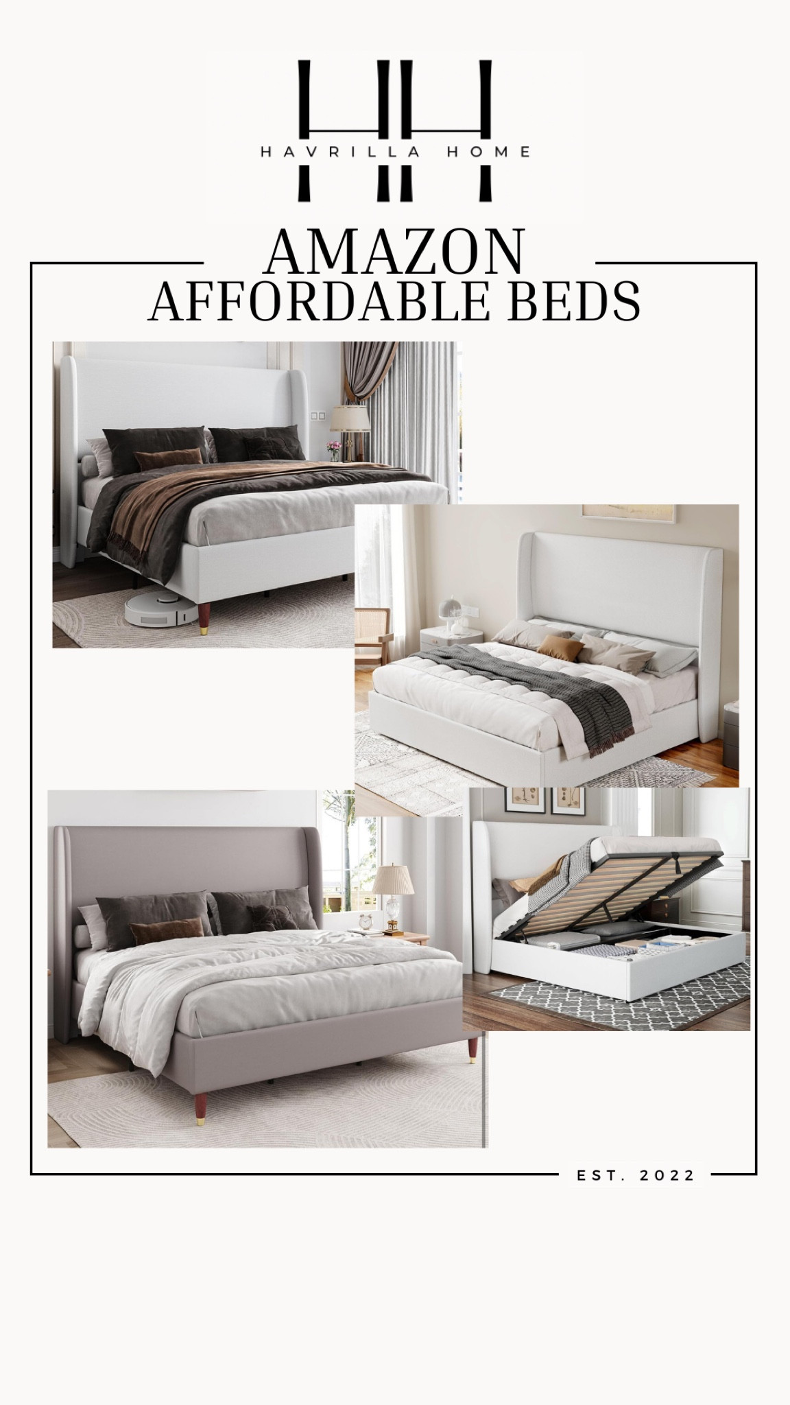 Amazon affordable bed

Follow @havrillahome on Instagram and Pinterest for more home decor inspiration, diy and affordable finds

Holiday, christmas decor, home decor, living room, Candles, wreath, faux wreath, walmart, Target new arrivals, winter decor, spring decor, fall finds, studio mcgee x target, hearth and hand, magnolia, holiday decor, dining room decor, living room decor, affordable, affordable home decor, amazon, target, weekend deals, sale, on sale, pottery barn, kirklands, faux florals, rugs, furniture, couches, nightstands, end tables, lamps, art, wall art, etsy, pillows, blankets, bedding, throw pillows, look for less, floor mirror, kids decor, kids rooms, nursery decor, bar stools, counter stools, vase, pottery, budget, budget friendly, coffee table, dining chairs, cane, rattan, wood, white wash, amazon home, arch, bass hardware, vintage, new arrivals, back in stock, washable rug

#LTKsalealert #LTKhome #LTKstyletip