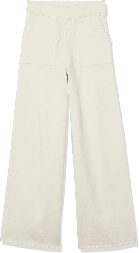 The Drop Women's Cynthia Wide Leg Sweater Pant | Amazon (US)