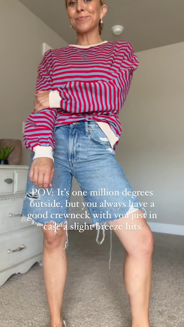 Free People lookalike sweatshirt! This one is such a cute oversized fit. So many cute color combos.

True to size! 

#LTKStyleTip #LTKFindsUnder50