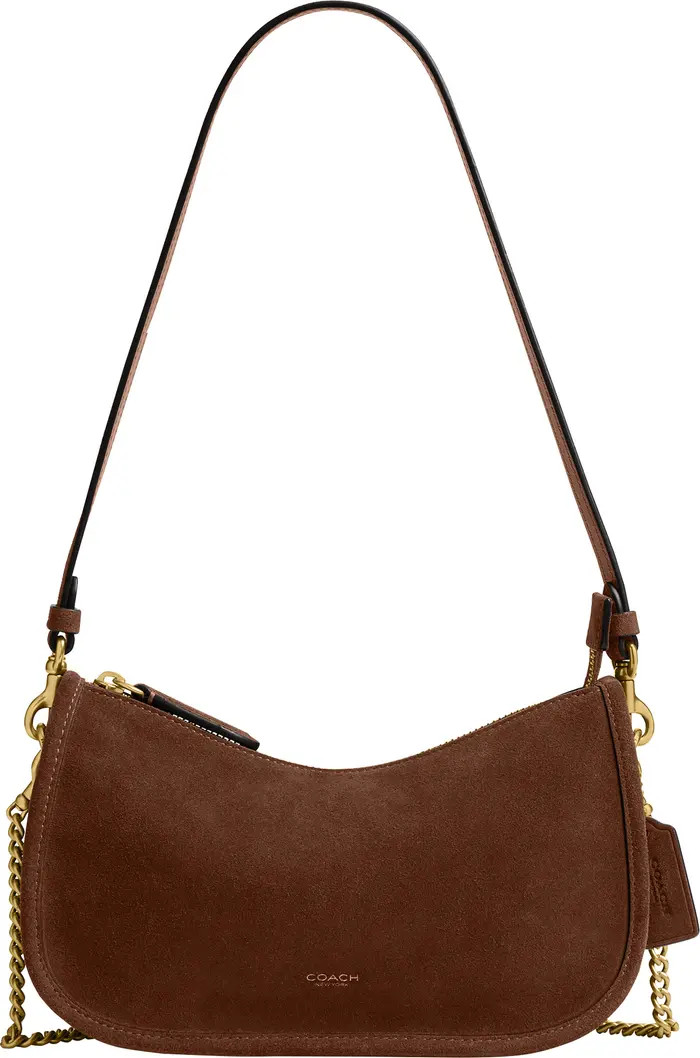 Waverly Suede Shoulder Bag | Nordstrom