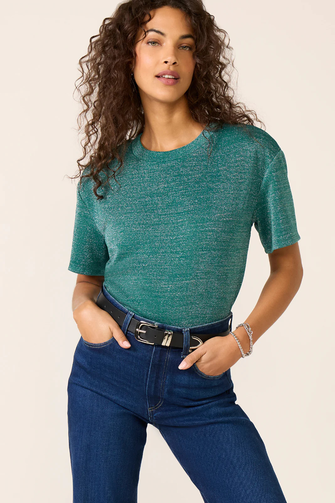 Eddie Lurex Tee | Evereve