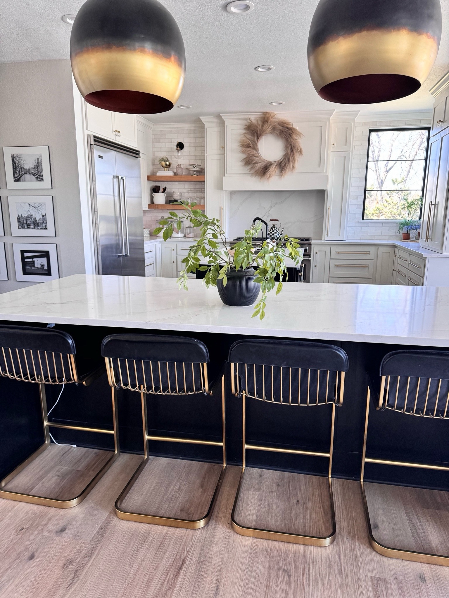 Kitchen barstools kitchen pendants 

#LTKstyletip #LTKhome
