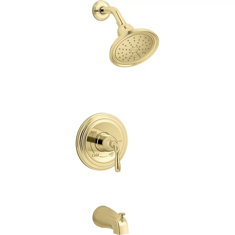 Devonshire Rite-Temp Bath and Shower Trim with Npt Spout and 1.75 Gpm Showerhead | Wayfair North America