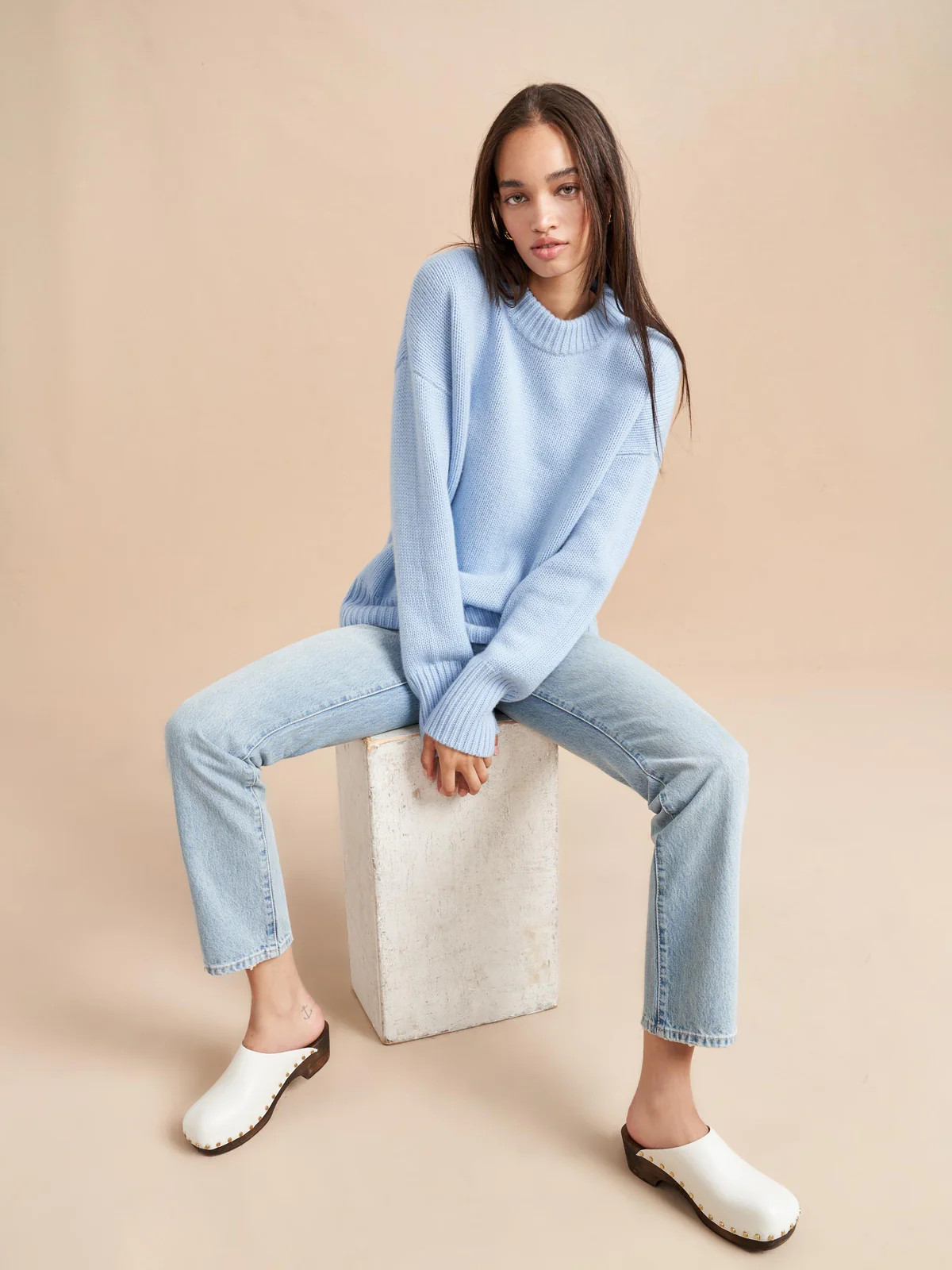 Solid Marin Sweater | La Ligne