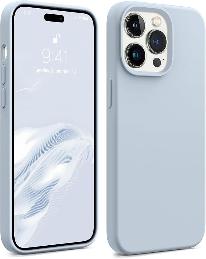 AOTESIER Shockproof Series iPhone 14 Pro Max Case, Silicone Ultra Slim Thin Cover, Full-Body Prot... | Amazon (US)
