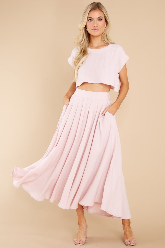 Sweet Memory Of Us Ivory Blush Two Piece Set | Red Dress 