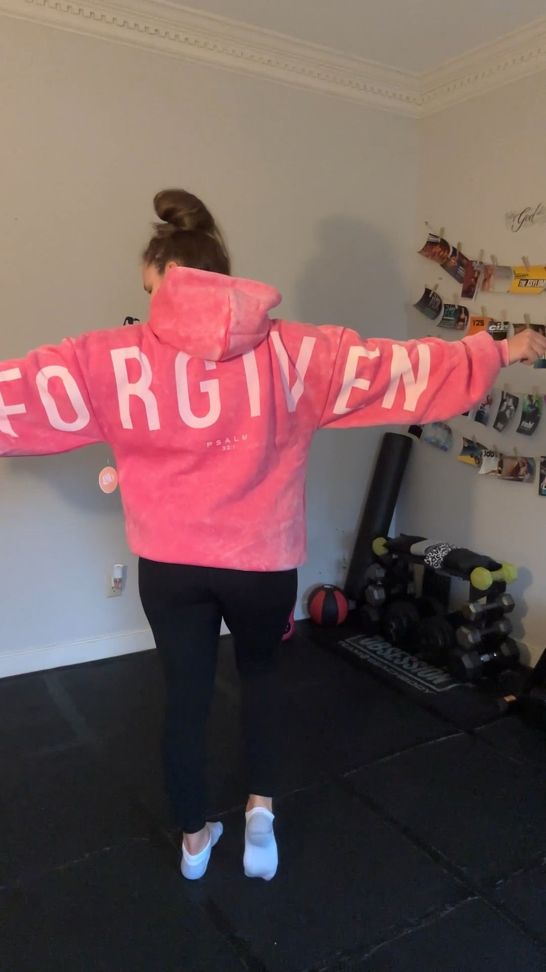 These hoodies have me in a choke hold yall! I loveeee this pink! 