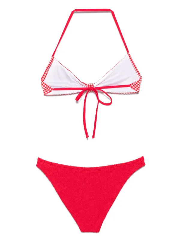 Hunza G Kacey Bikini  | Red | FARFETCH | Farfetch Global