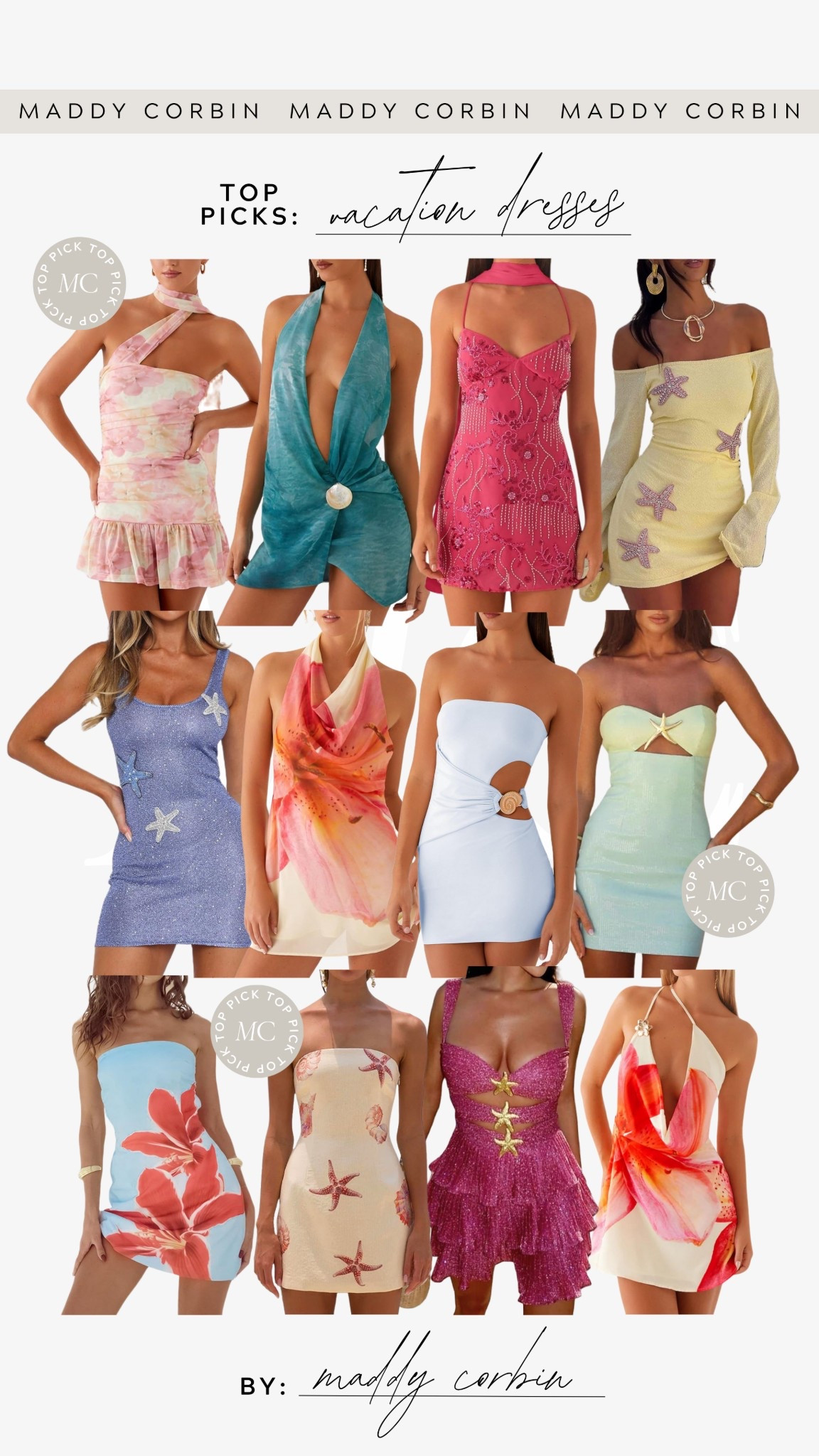 Your guide for colorful vacation mini dresses from Amazon! 🐬🦀🐚✨

#LTKSummerEdit #LTKStyleTip #LTKFindsUnder50