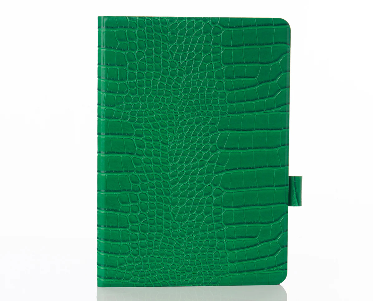 Emerald Faux Crocodile iPad Case | Chic Geeks