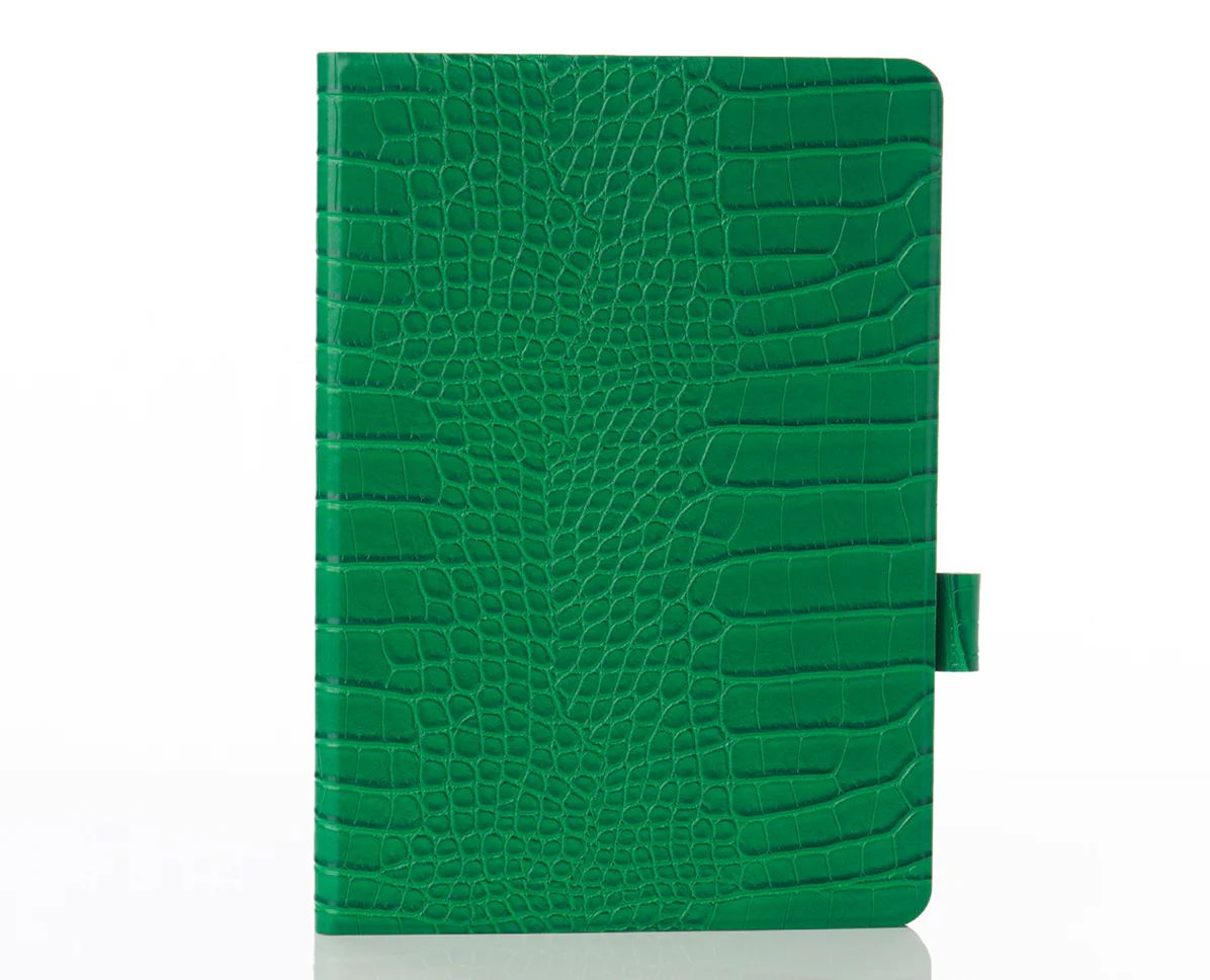 Emerald Faux Crocodile iPad Case | Chic Geeks