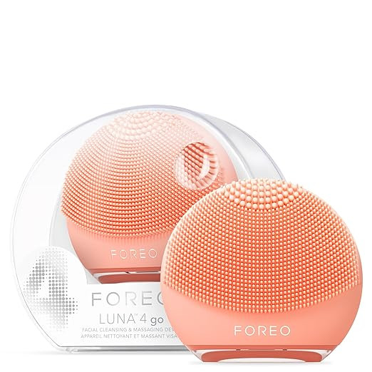 FOREO LUNA 4 go Face Cleansing Brush & Firming Face Massager | Premium Face Care | Enhances Absor... | Amazon (US)