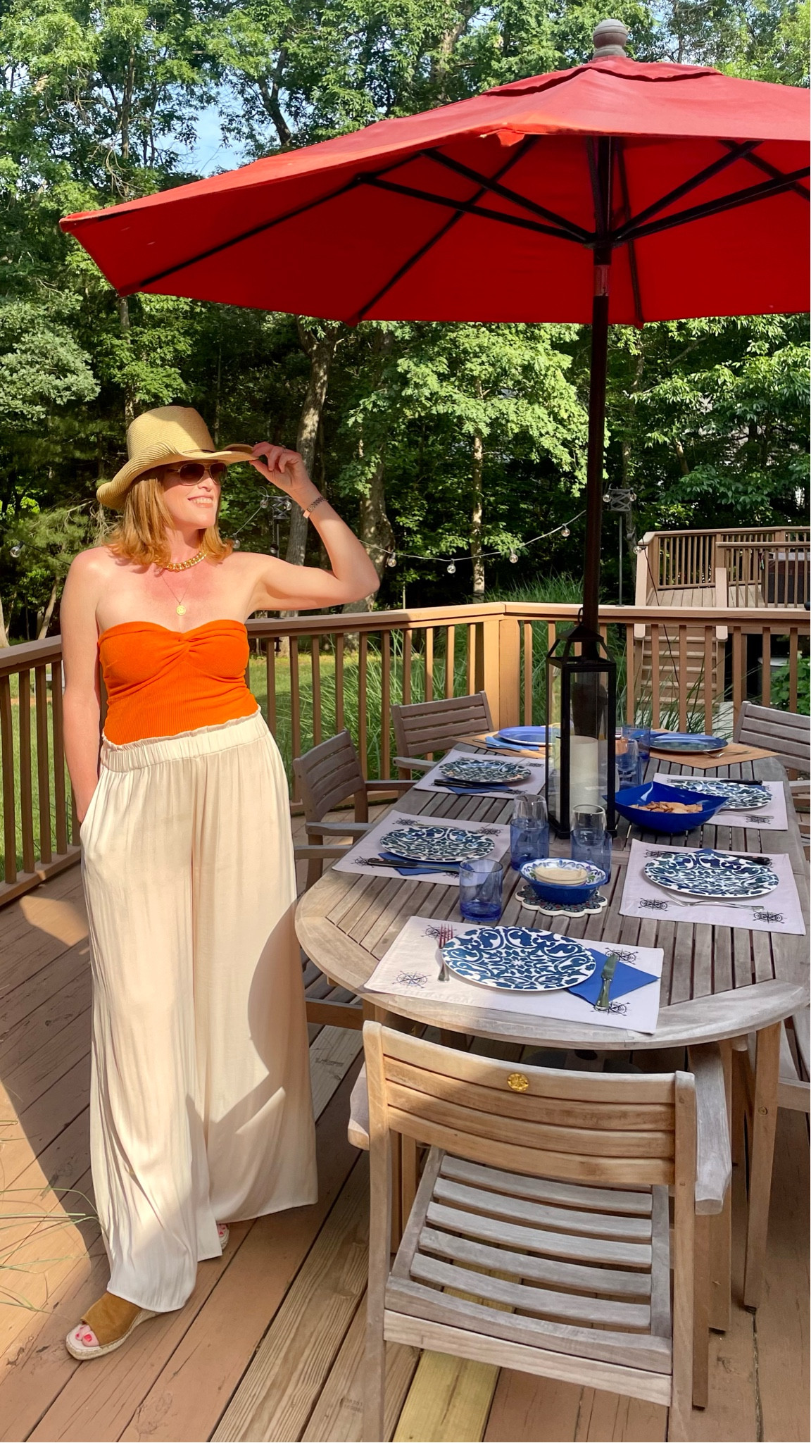 Cheers to dining Al Fresco and effortless summer looks 🧡

#LTKunder100 #LTKunder50 #LTKstyletip