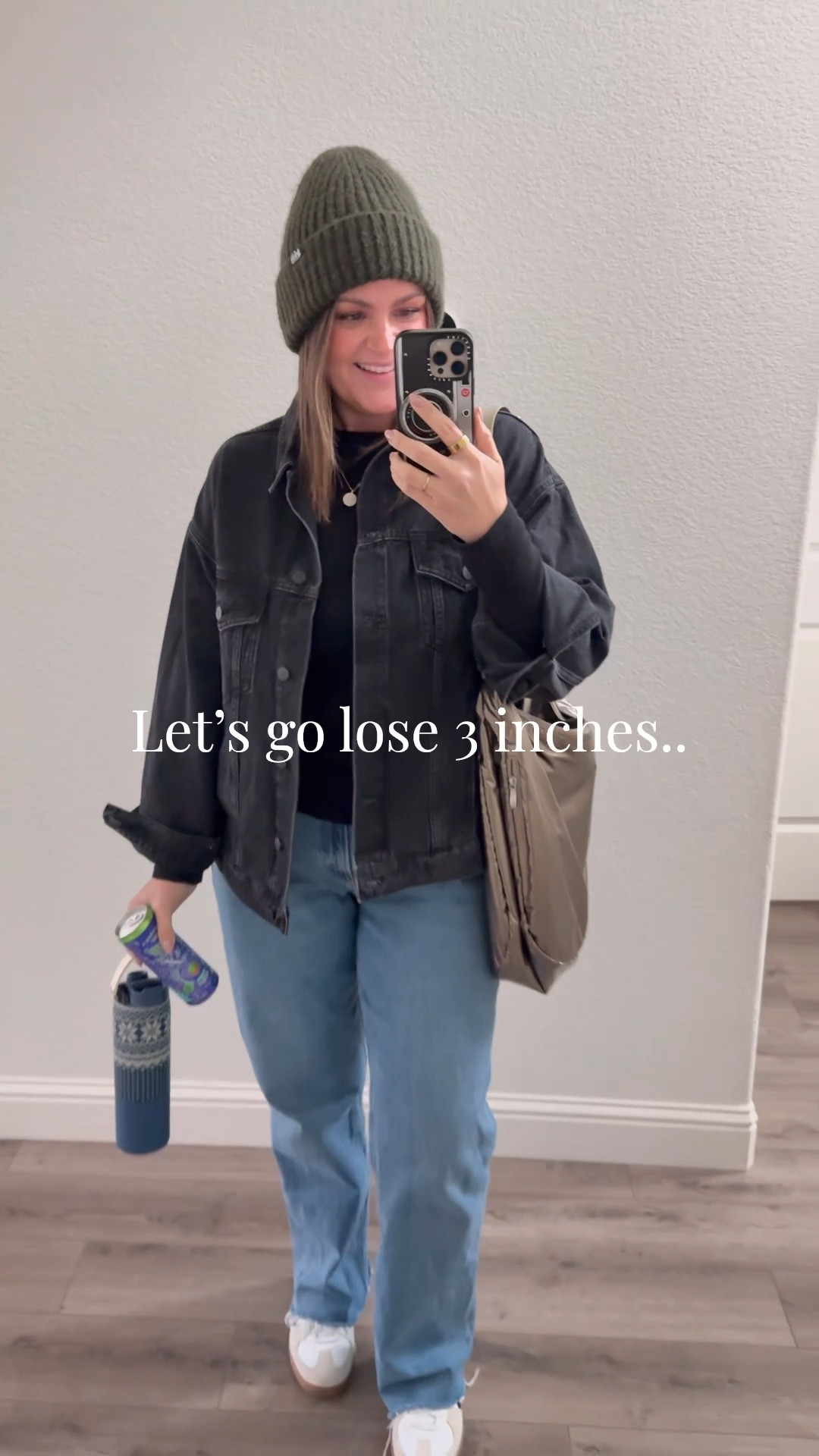 Let’s go lose 3 inches by Christmas… 😜

Sweater, large
Denim jacket, medium
Jeans, 31/12
Sneakers, true size 10

Casual outfit, errands, mom style, size 12, midsize 

#LTKMidsize #LTKFindsUnder100 #LTKdayinmylife